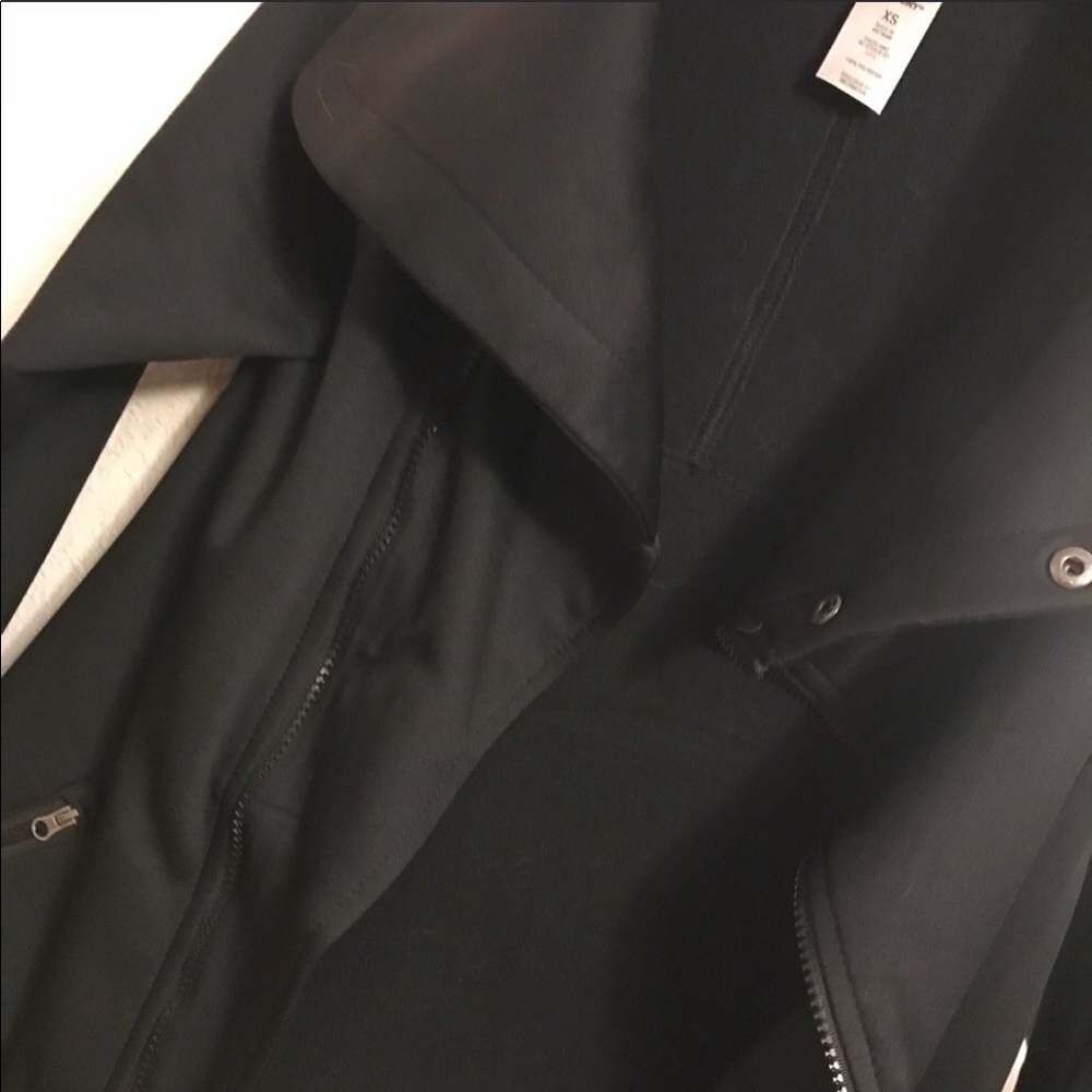 Cowl neck workout jacket